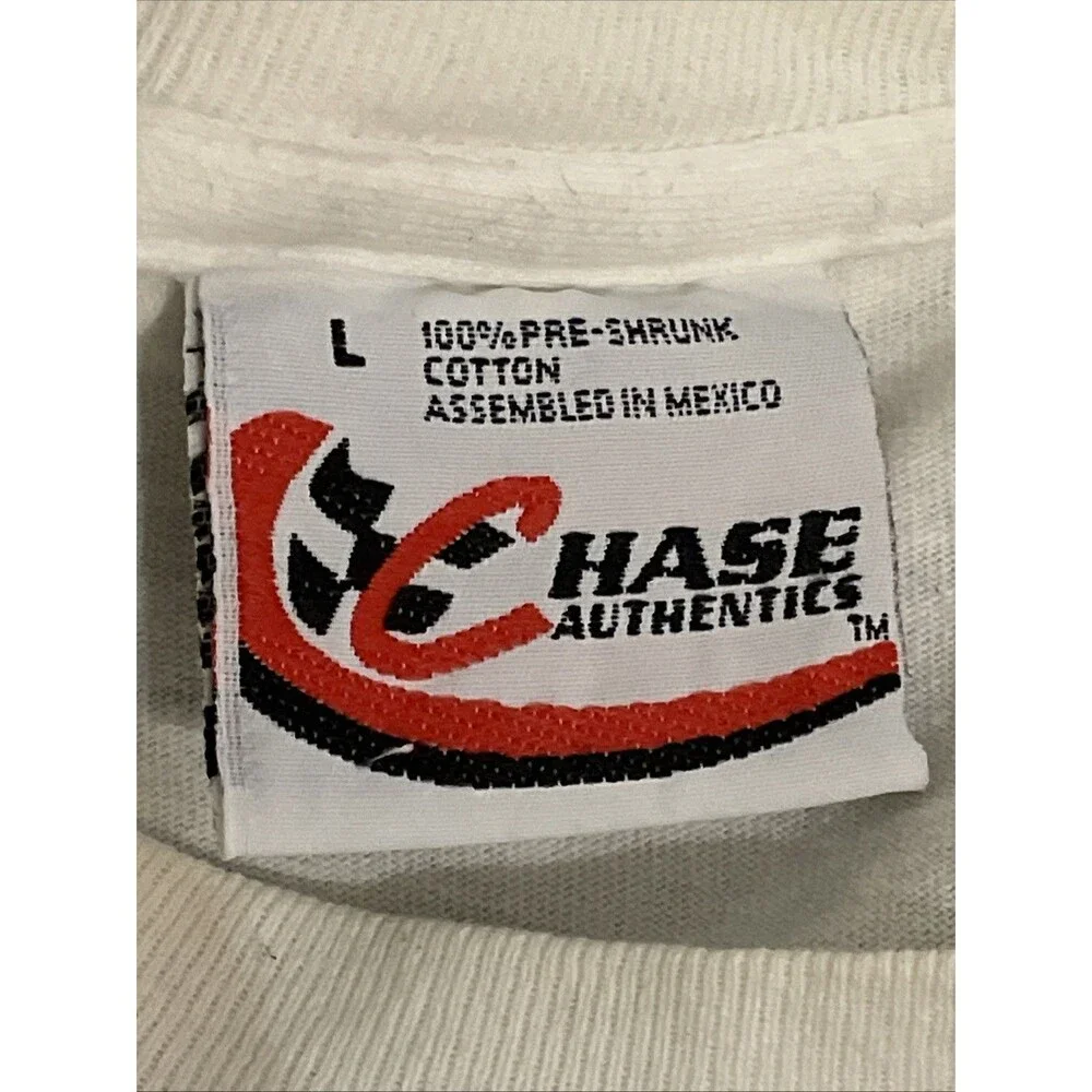 Vintage 2003 Bobby Labonte NASCAR T-Shirt AOP All Over Print #18 Chase Y2K Large